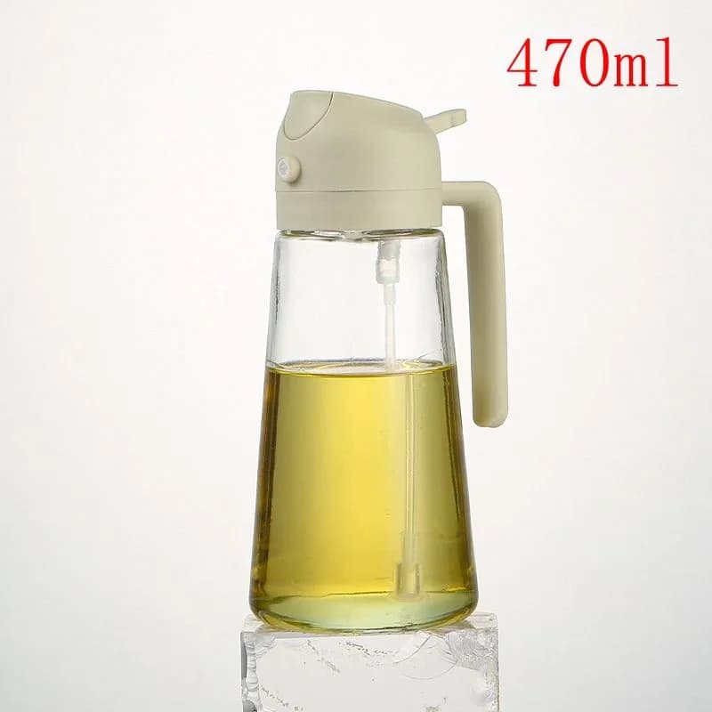 1개 100/200/300/500ml 오일 스프레이 병 주방용 식용유 올리브 오일 분무기 에어프라이어 스프레이