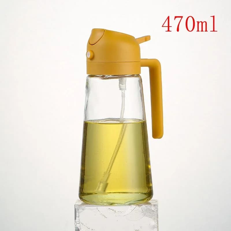 1개 100/200/300/500ml 오일 스프레이 병 주방용 식용유 올리브 오일 분무기 에어프라이어 스프레이