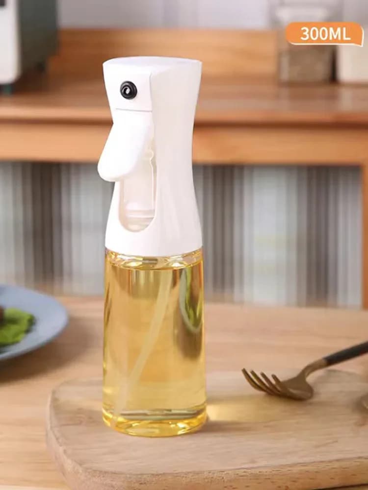 1개 100/200/300/500ml 오일 스프레이 병 주방용 식용유 올리브 오일 분무기 에어프라이어 스프레이