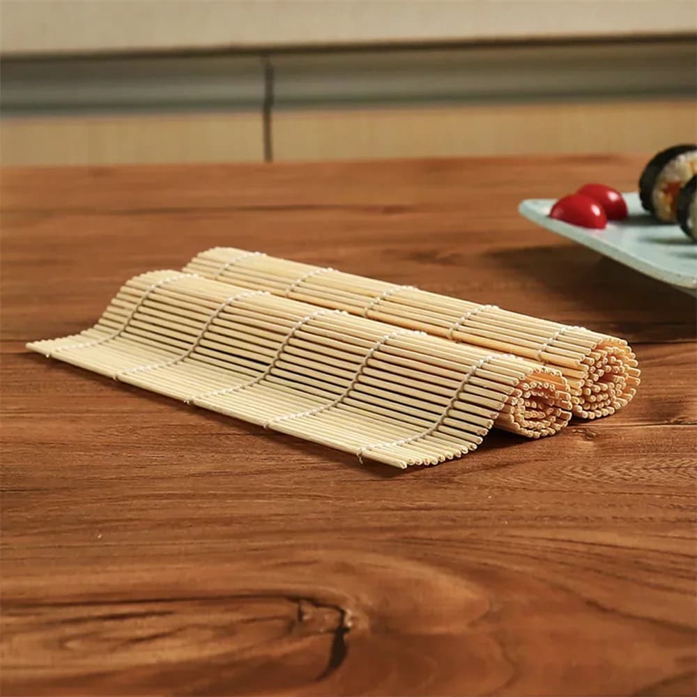 고급 대나무 김밥말이 김밥 롤 발 일식 주방 필수용품