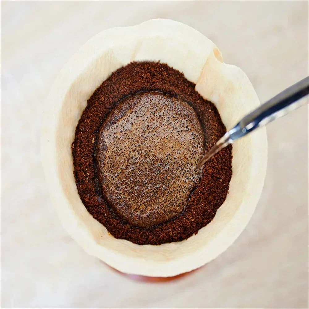 V60 V형 커피 필터 페이퍼 (40/100매) 무표백 일회용 드립 커피 여과지