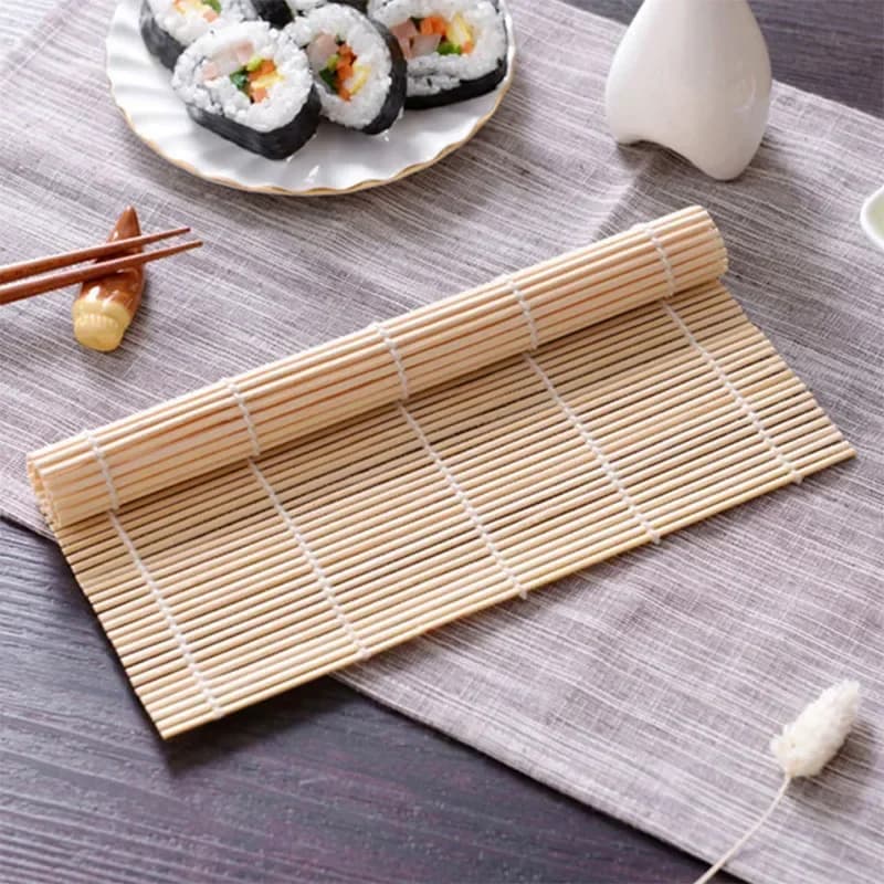 고급 대나무 김밥말이 김밥 롤 발 일식 주방 필수용품