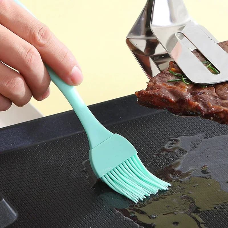 식품용 실리콘 오일 브러시 BBQ 바베큐 팬케이크 소스 브러시 주방 조리도구